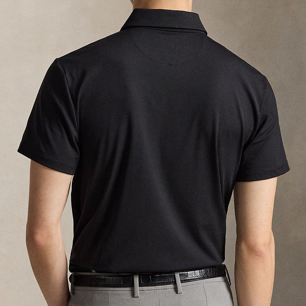 RLX Golf Shirt - RL Tour Pro Logo Kinetic QZ - Black SS26