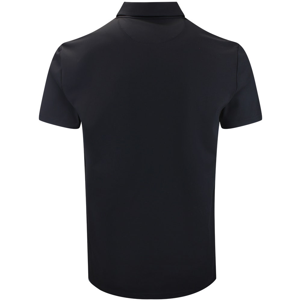 RLX Golf Shirt - RL Tour Pro Logo Kinetic QZ - Black SS26