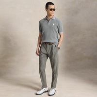 RLX Golf Shirt - RL Tour Pro Logo Knitted Polo - Grey Heather AW26