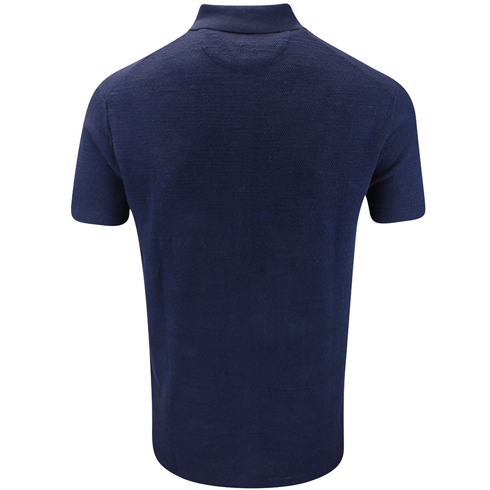 RLX Golf Shirt - RL Tour Pro Logo Knitted Polo - Refined Navy FA25