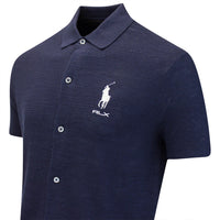 RLX Golf Shirt - RL Tour Pro Logo Knitted Polo - Refined Navy FA25