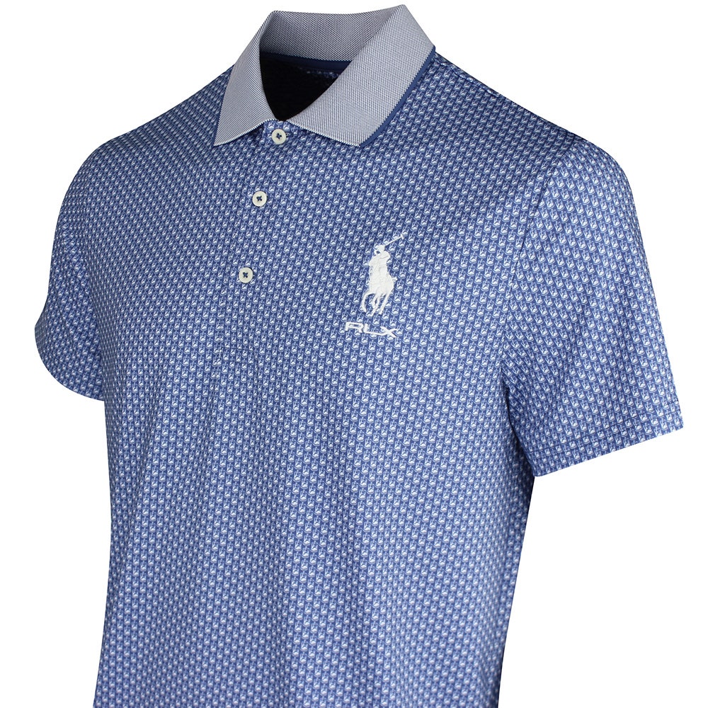 RLX Golf Shirt - RL Tour Pro Logo Old Fashioned - Old Royal SS26