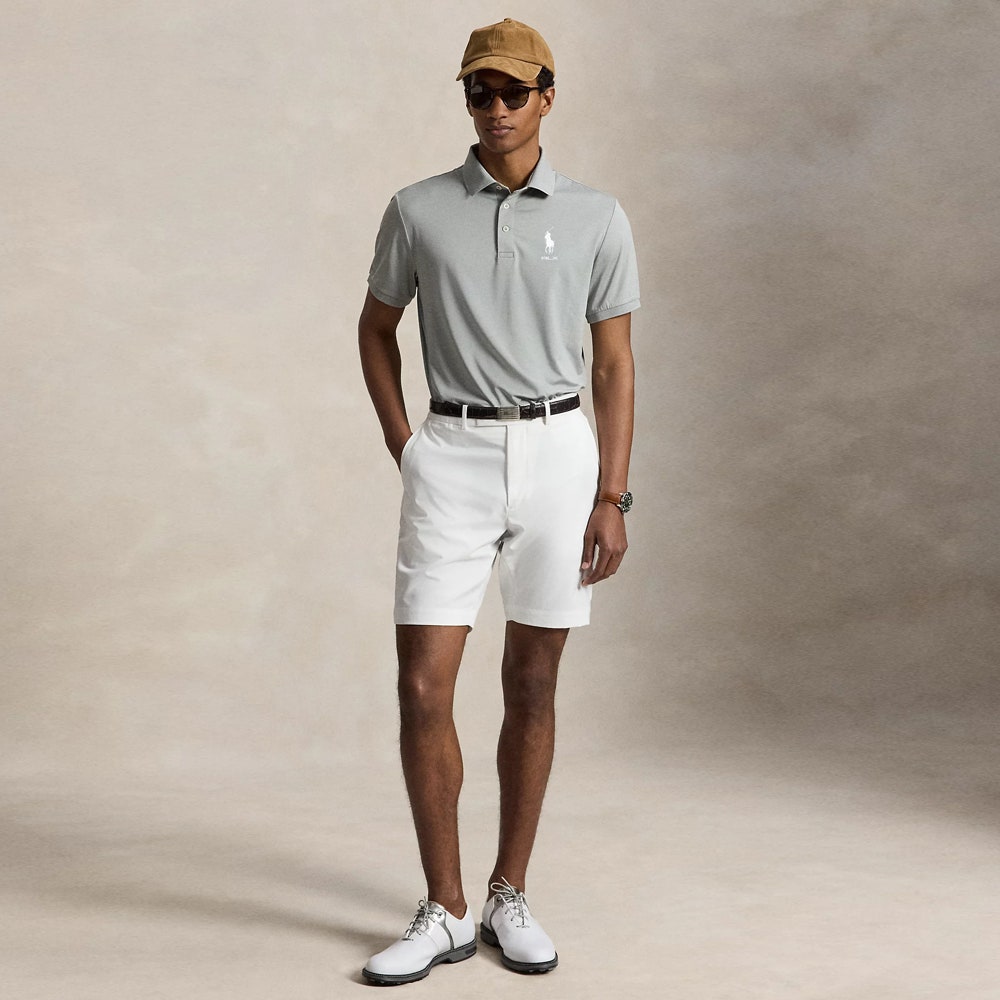RLX Golf Shirt - RL Tour Pro Logo Polo - Andover Heather AW26