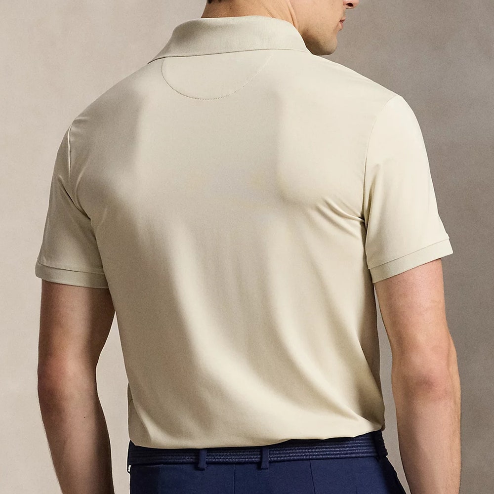 RLX Golf Shirt - RL Tour Pro Logo Polo - Basic Sand AW26