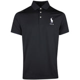 RLX Golf Shirt - RL Tour Pro Logo Polo - Black - White SS26
