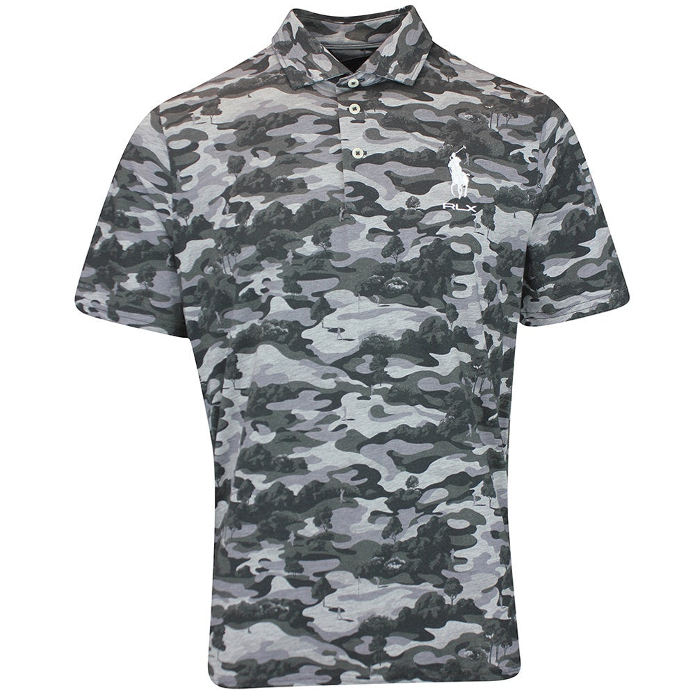 RLX Golf Shirt - RL Tour Pro Logo Polo CF - Camo Print FA25