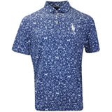RLX Golf Shirt - RL Tour Pro Logo Polo CF - Old Royal Print FA25