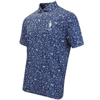 RLX Golf Shirt - RL Tour Pro Logo Polo CF - Old Royal Print FA25