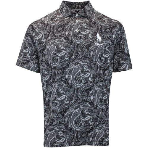 RLX Golf Shirt - RL Tour Pro Logo Polo CF - Paisley Print FA25