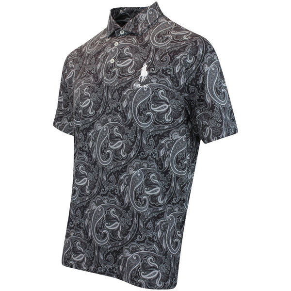 RLX Golf Shirt - RL Tour Pro Logo Polo CF - Paisley Print FA25