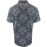 RLX Golf Shirt - RL Tour Pro Logo Polo CF - Paisley Print FA25