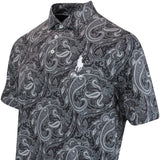 RLX Golf Shirt - RL Tour Pro Logo Polo CF - Paisley Print FA25