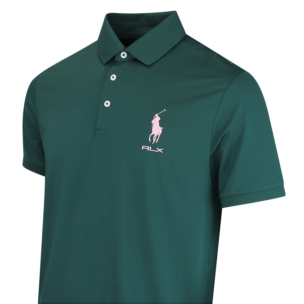 RLX Golf Shirt - RL Tour Pro Logo Polo - Moss Agate SS26