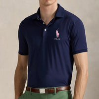 RLX Golf Shirt - RL Tour Pro Logo Polo - Navy - Carmel SS26