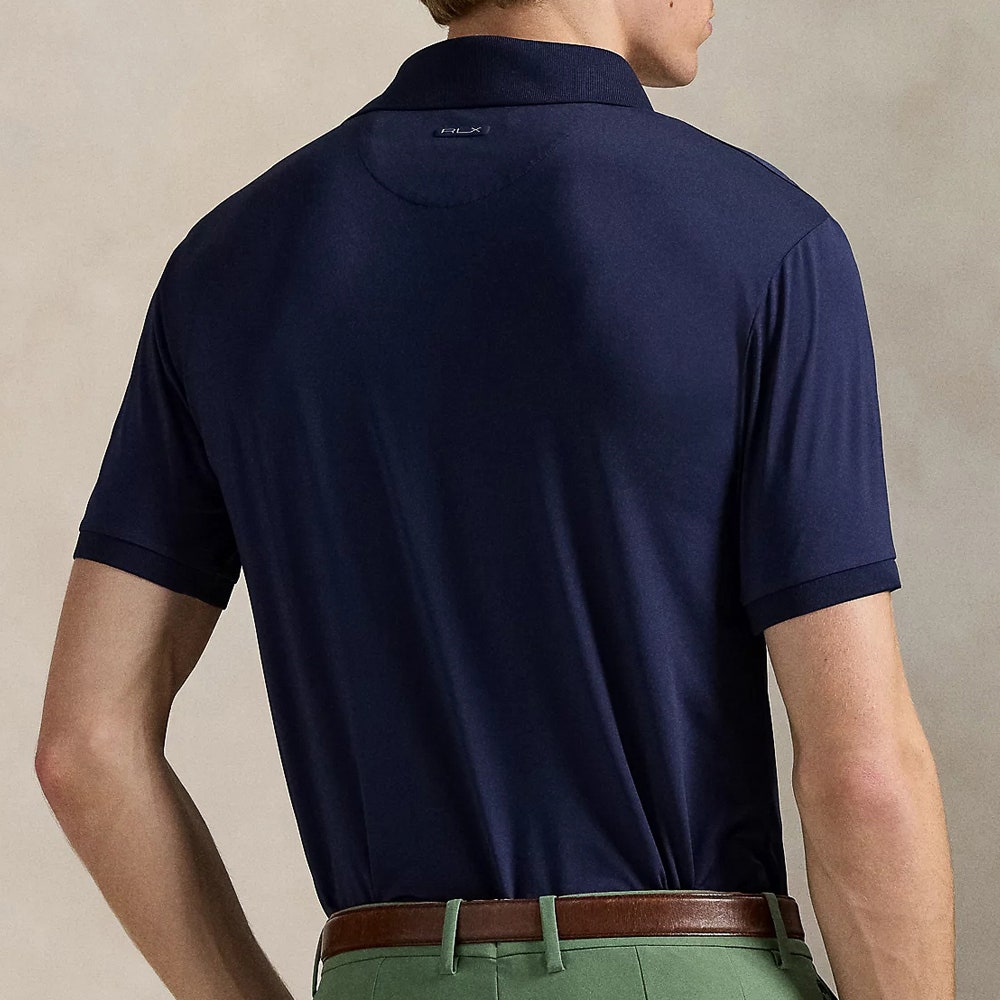 RLX Golf Shirt - RL Tour Pro Logo Polo - Navy - Carmel SS26