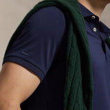 RLX Golf Shirt - RL Tour Pro Logo Polo - Navy - Fuchsia AW26