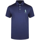 RLX Golf Shirt - RL Tour Pro Logo Polo - Navy - O. Green SS26