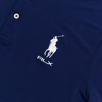 RLX Golf Shirt - RL Tour Pro Logo Polo - Navy - White AW26