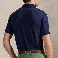 RLX Golf Shirt - RL Tour Pro Logo Polo - Navy - White AW26