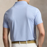 RLX Golf Shirt - RL Tour Pro Logo Polo - Pebble Blue AW26