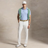 RLX Golf Shirt - RL Tour Pro Logo Polo - Pebble Blue AW26