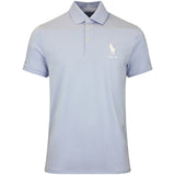 RLX Golf Shirt - RL Tour Pro Logo Polo - Pebble Blue AW26