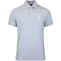 RLX Golf Shirt - RL Tour Pro Logo Polo - Pebble Blue AW26