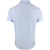 RLX Golf Shirt - RL Tour Pro Logo Polo - Pebble Blue AW26