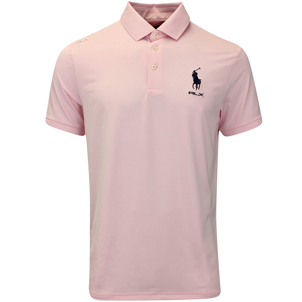 RLX Golf Shirt - RL Tour Pro Logo Polo TF - Carmel Pink SS26