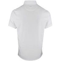 RLX Golf Shirt - RL Tour Pro Logo Polo - White - Navy SS26