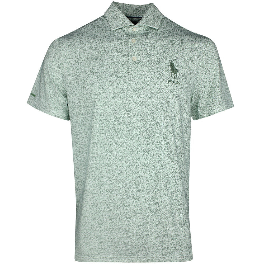 RLX Golf Shirt - RL Tour Pro Logo Savannah Vine - Outback Green SS26