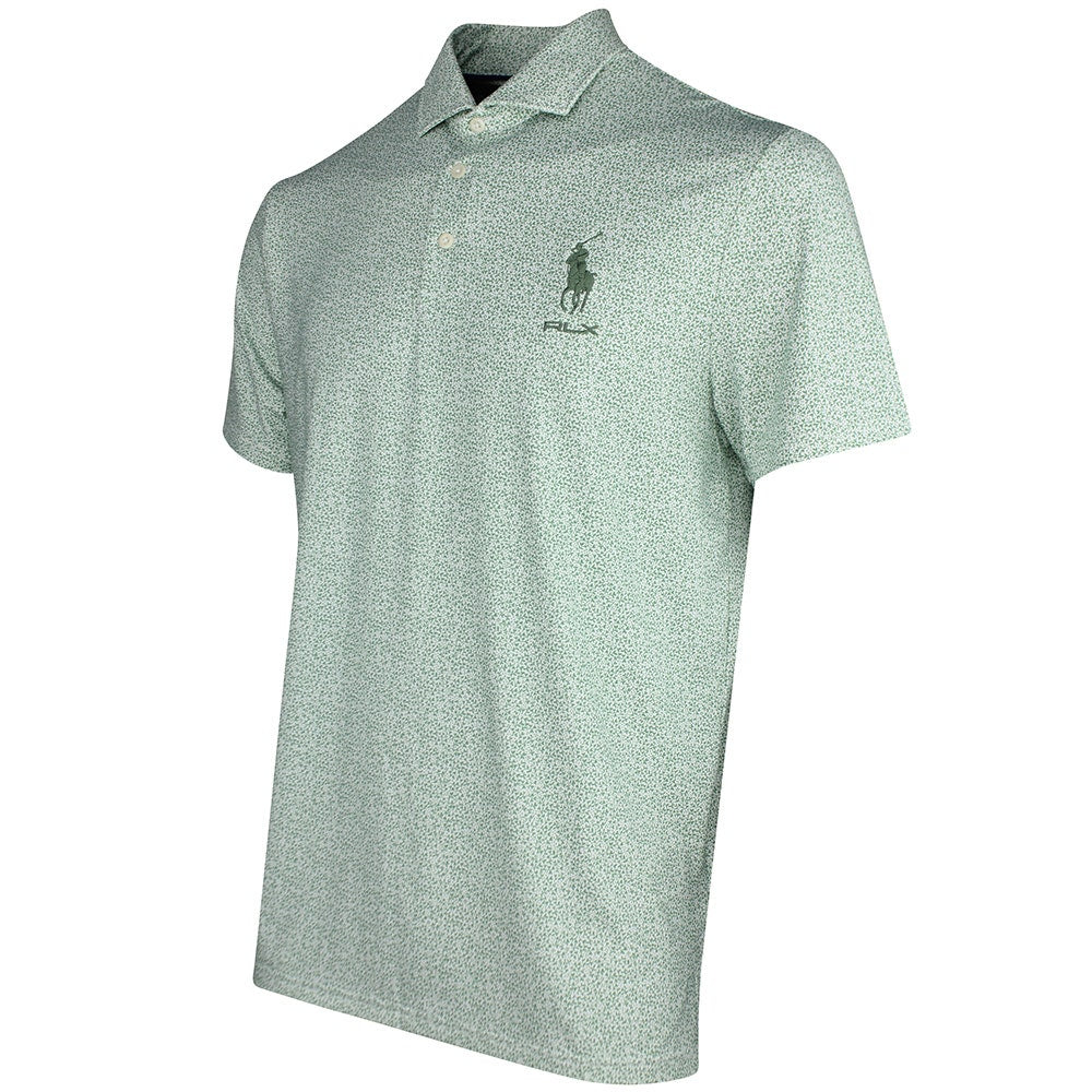 RLX Golf Shirt - RL Tour Pro Logo Savannah Vine - Outback Green SS26