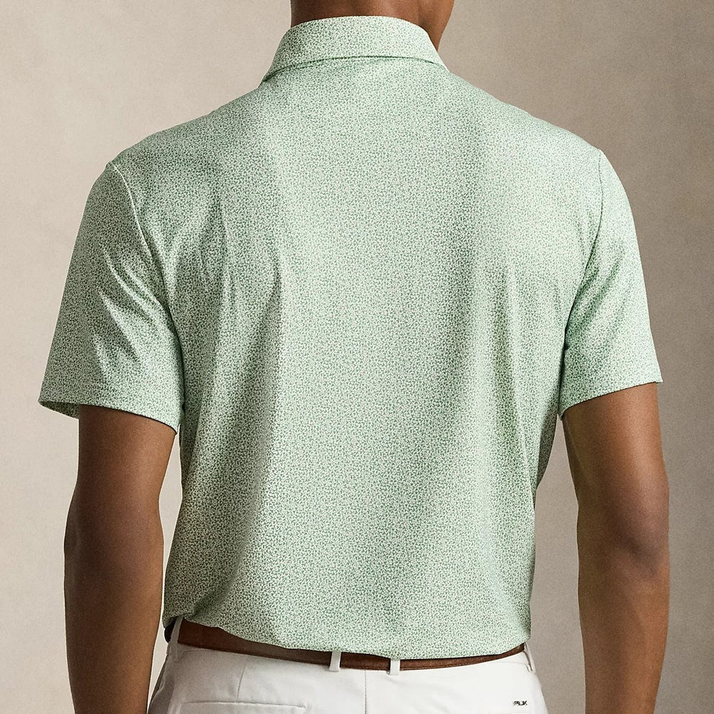 RLX Golf Shirt - RL Tour Pro Logo Savannah Vine - Outback Green SS26