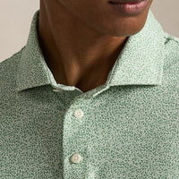 RLX Golf Shirt - RL Tour Pro Logo Savannah Vine - Outback Green SS26