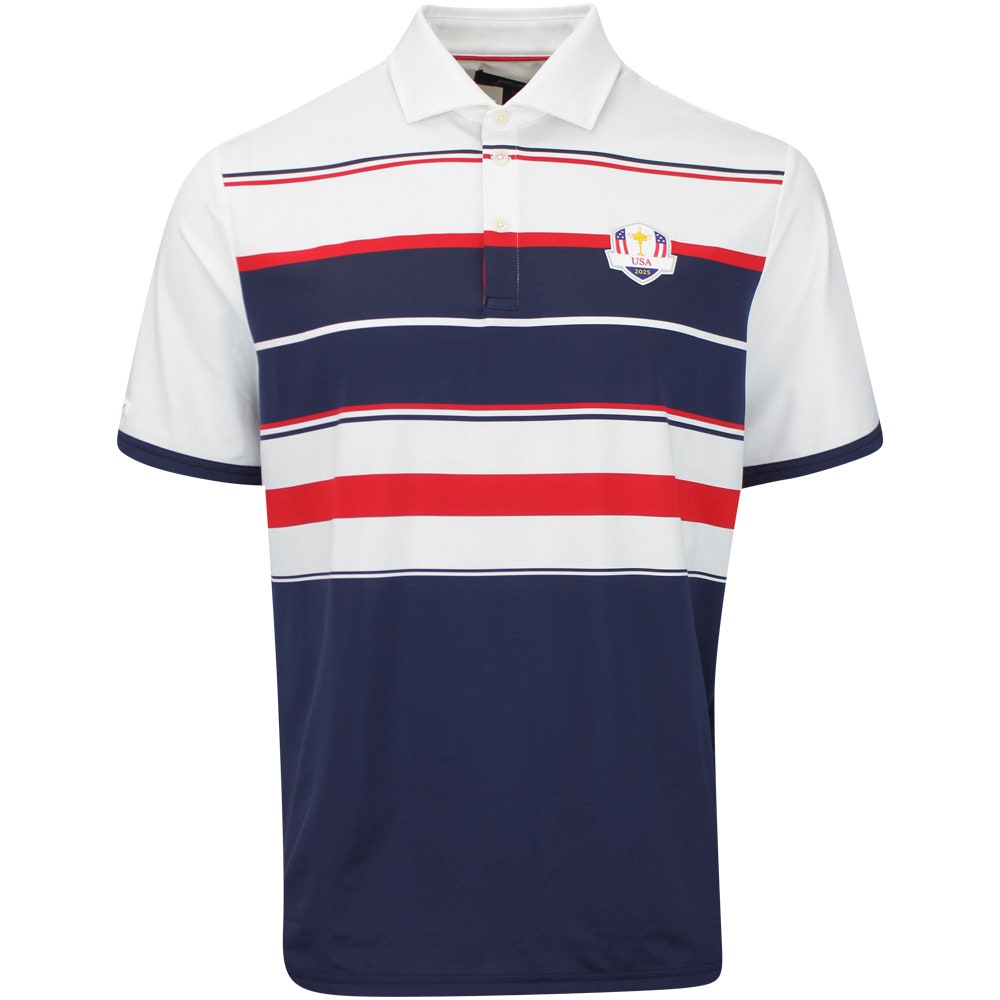 RLX Golf Shirt - Ryder Cup Colour Block Polo - Team USA 2025