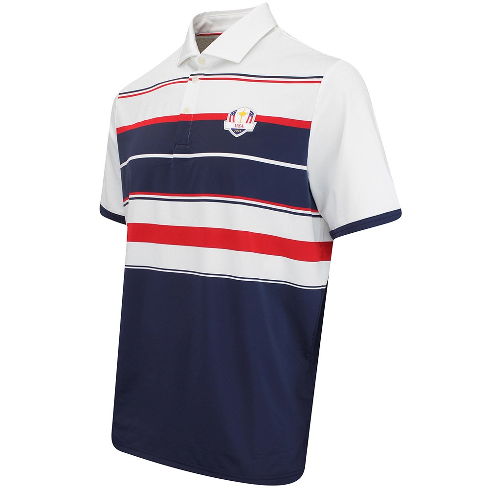 RLX Golf Shirt - Ryder Cup Colour Block Polo - Team USA 2025
