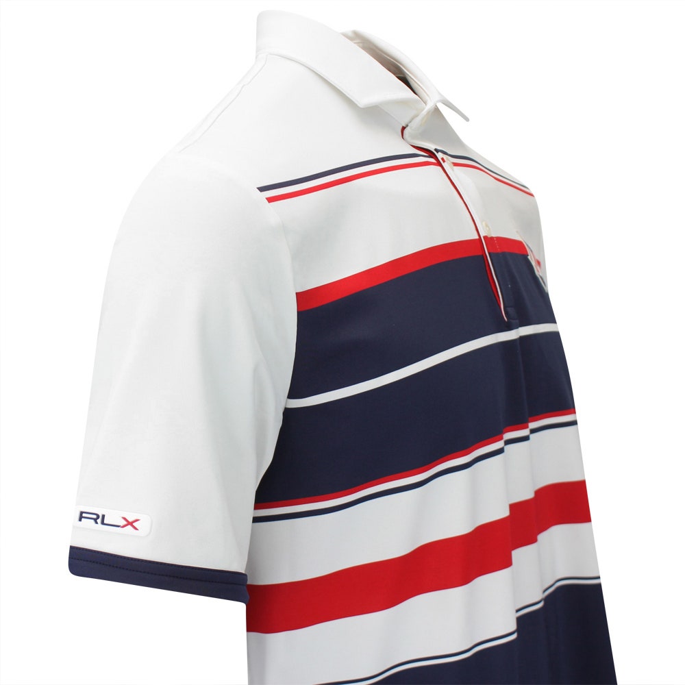 RLX Golf Shirt - Ryder Cup Colour Block Polo - Team USA 2025