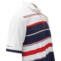 RLX Golf Shirt - Ryder Cup Colour Block Polo - Team USA 2025