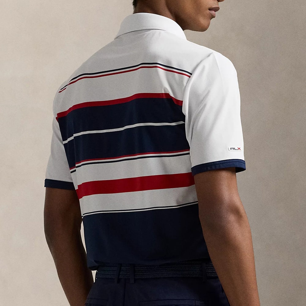 RLX Golf Shirt - Ryder Cup Colour Block Polo - Team USA 2025