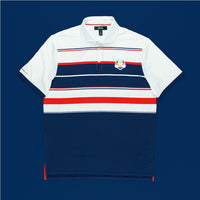 RLX Golf Shirt - Ryder Cup Colour Block Polo - Team USA 2025