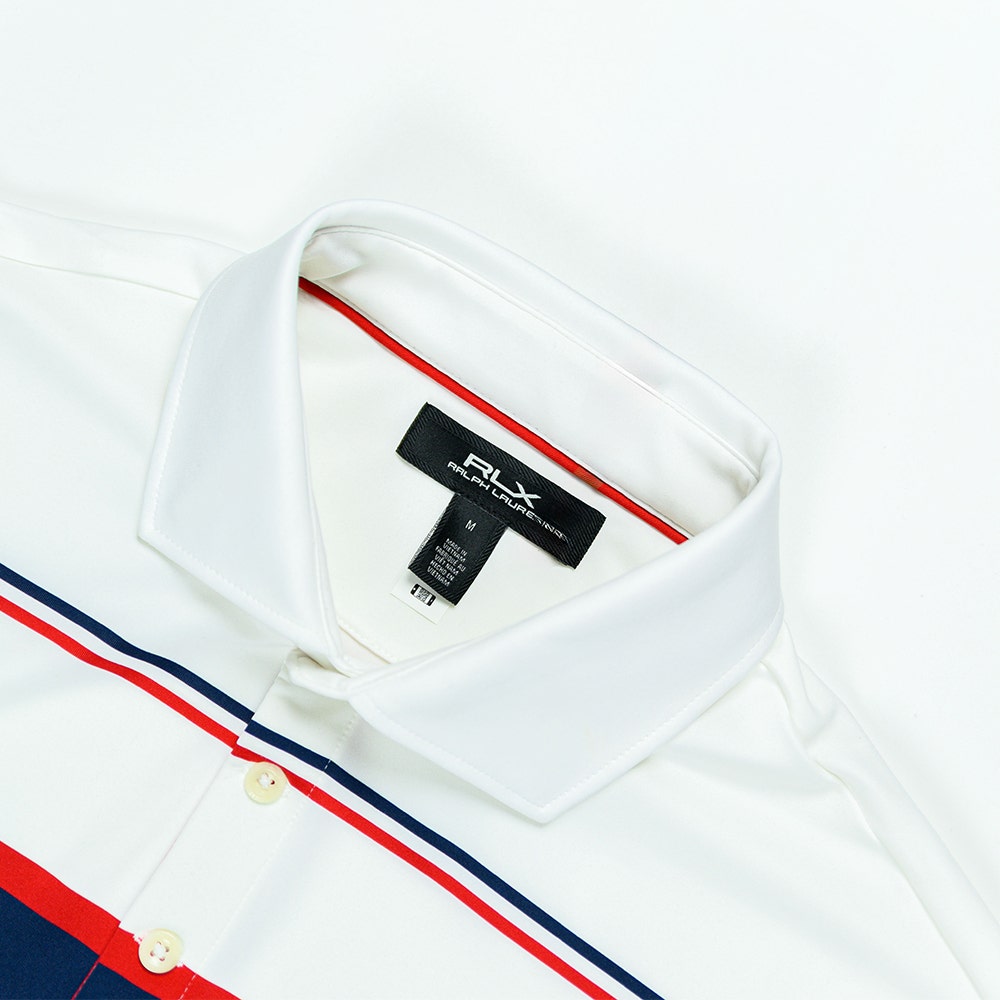 RLX Golf Shirt - Ryder Cup Colour Block Polo - Team USA 2025