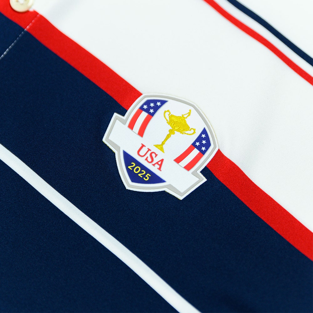 RLX Golf Shirt - Ryder Cup Colour Block Polo - Team USA 2025