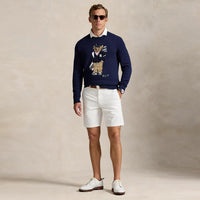 RLX Golf Shorts - Woven Straight Short - Ceramic White SS26