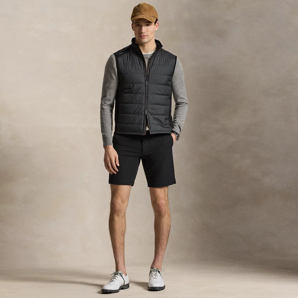 RLX Golf Shorts - Woven Straight Short - POLO Black SS26