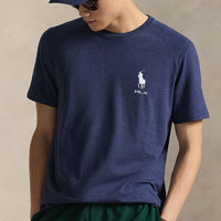 RLX Golf T-Shirt - RL Tour Pro Logo Jersey Tee - Spring Navy Hthr SS26