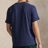 RLX Golf T-Shirt - RL Tour Pro Logo Jersey Tee - Spring Navy Hthr SS26