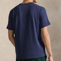 RLX Golf T-Shirt - RL Tour Pro Logo Jersey Tee - Spring Navy Hthr SS26