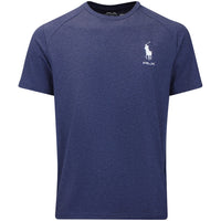 RLX Golf T-Shirt - RL Tour Pro Logo Jersey Tee - Spring Navy Hthr SS26