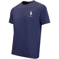 RLX Golf T-Shirt - RL Tour Pro Logo Jersey Tee - Spring Navy Hthr SS26