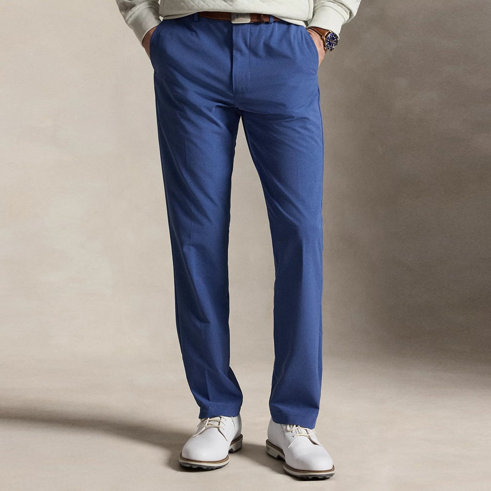 RLX Golf Trousers - Woven Straight Pant - Old Royal SS26